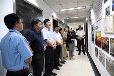 浙江省政协工会界别组来6686体育网页登录调研新时代工匠培育工作