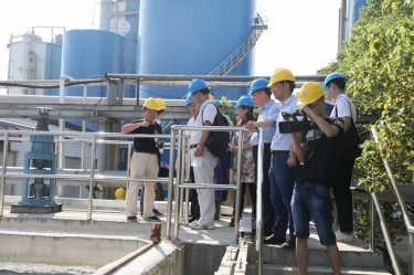 浙江省生态环境厅一行到莅临6686体育网页登录考察指导