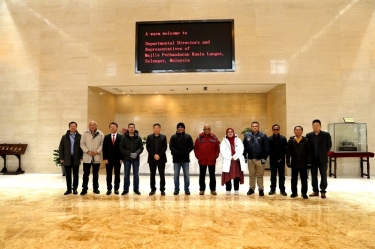 马来西亚瓜拉冷岳市议会领导及地方代表一行莅临6686体育网页登录指导交流