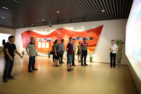 中法集团领导来6686体育网页登录交流党建工作