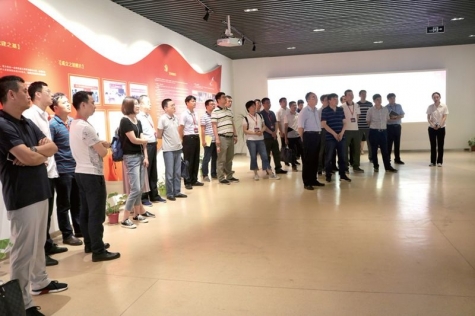 中国烟草总公司合肥设计院党组来6686体育网页登录交流党建工作